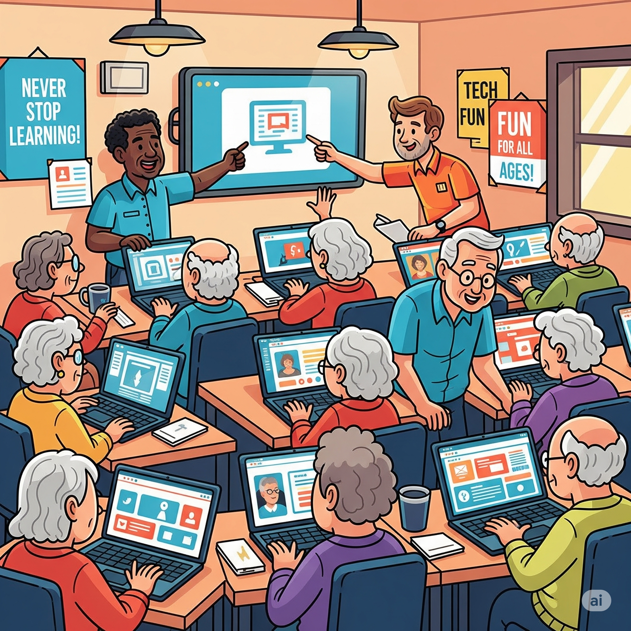 A.I.R.P. - A.I. for Retired People - Laugh Dealers Comedy Shows