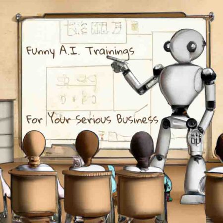 DALL·E 2023-07-27 00.29.36 - robot teaching a class, in a hyperrealistic style-CharlieSlogan 768Q1